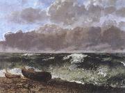 Gustave Courbet The Stormy Sea oil painting